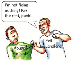 abuse landlord